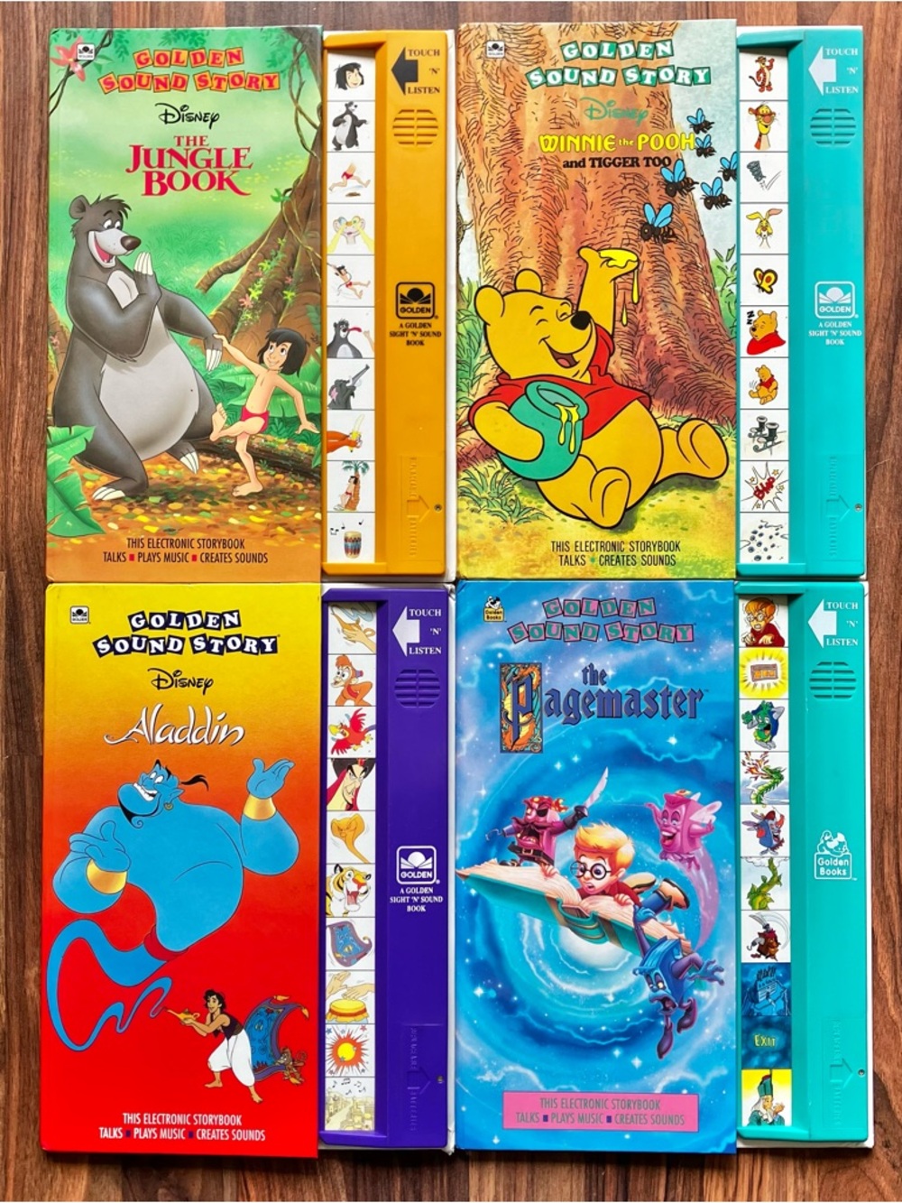 Vintage Disney Golden Sound Story book bundle